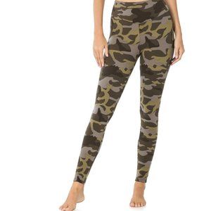 Zenana Microfiber Army Green Camo Leggings